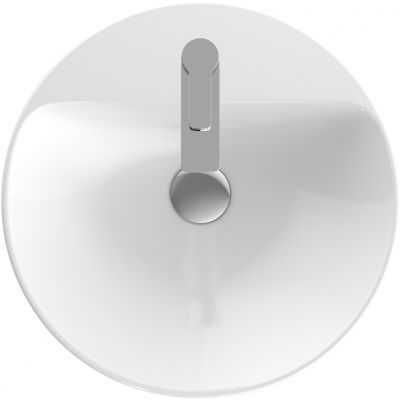 Geberit Variform 500706002 umywalka 48x48 cm okrągła wpuszczana biała