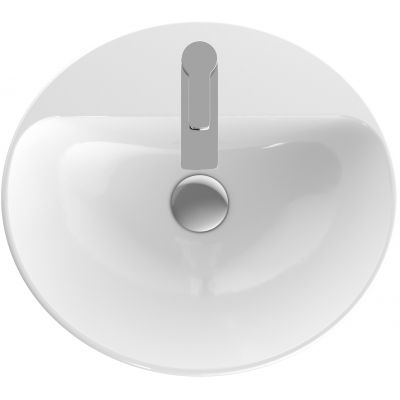 Geberit Variform 500715002 umywalka 50x45 cm owalna wpuszczana biała
