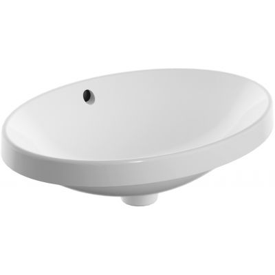 Geberit Variform 500717002 umywalka 55x40 cm owalna wpuszczana biała