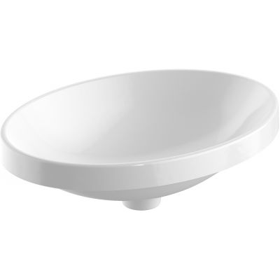 Geberit Variform 500719002 umywalka 55x40 cm owalna wpuszczana biała