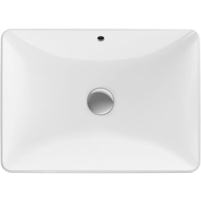Geberit Variform 500736002 umywalka 55x40 cm prostokątna wpuszczana biała