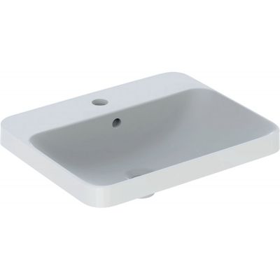 Geberit Variform 500740002 umywalka 55x45 cm prostokątna wpuszczana biała