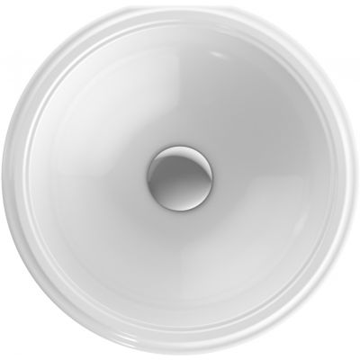 Geberit Variform 500746002 umywalka 33x33 cm okrągła podblatowa biała