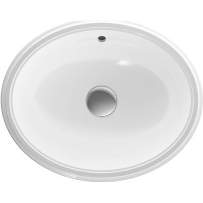 Geberit Variform 500748002 umywalka 42x33 cm owalna podblatowa biała
