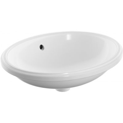 Geberit Variform 500752002 umywalka 50x40 cm owalna podblatowa biała