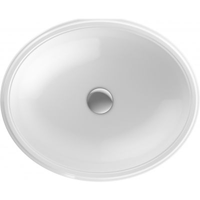 Geberit Variform 500754002 umywalka 50x40 cm owalna podblatowa biała