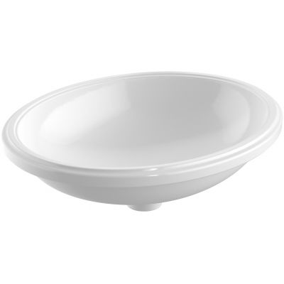 Geberit Variform 500755012 umywalka 50x40 cm owalna podblatowa biała