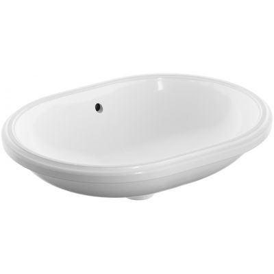 Geberit Variform 500757002 umywalka 55x40 cm owalna podblatowa biała