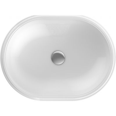 Geberit Variform 500759002 umywalka 55x40 cm owalna podblatowa biała
