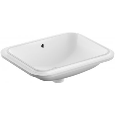 Geberit Variform 500761002 umywalka 45x35 cm prostokątna podblatowa biała