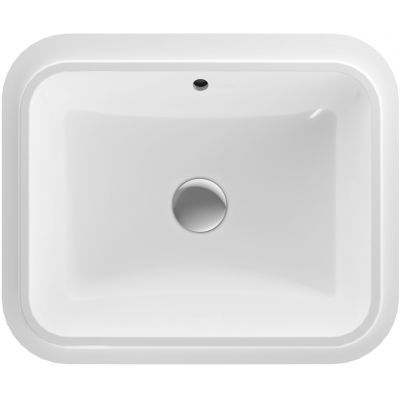 Geberit Variform 500761002 umywalka 45x35 cm prostokątna podblatowa biała