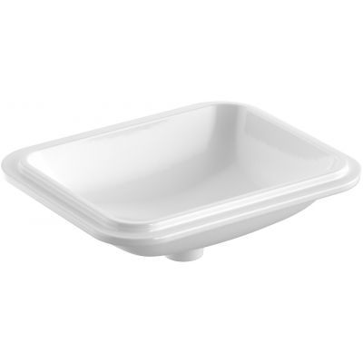 Geberit Variform 500763002 umywalka 45x35 cm prostokątna podblatowa biała