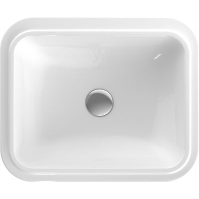 Geberit Variform 500763002 umywalka 45x35 cm prostokątna podblatowa biała