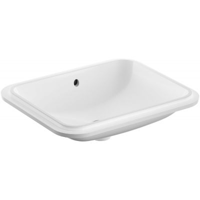 Geberit Variform 500764012 umywalka 50x40 cm prostokątna podblatowa biała