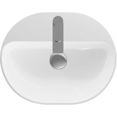 Geberit Variform 500776012 umywalka 50x40 cm owalna meblowa-nablatowa biała