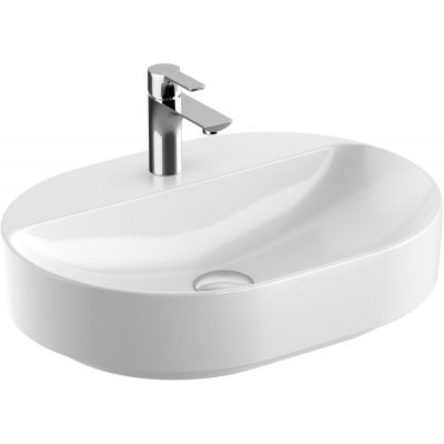 Geberit Variform 500778012 umywalka 60x45 cm owalna meblowa-nablatowa biała