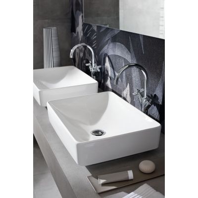 Geberit Variform 500779002 umywalka 55x40 cm prostokątna meblowa-nablatowa biała
