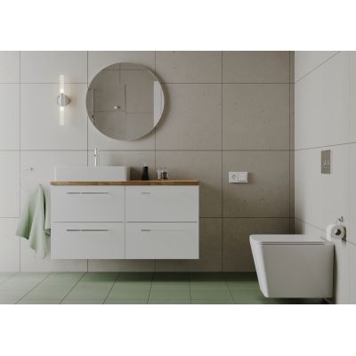 Hagser Emma HGR30000041 umywalka 59x43 cm prostokątna nablatowa biała