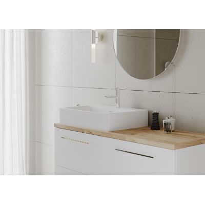 Hagser Emma HGR30000041 umywalka 59x43 cm prostokątna nablatowa biała