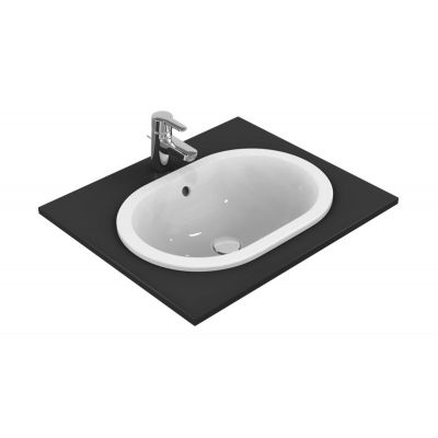 Ideal Standard Connect E504501 umywalka 48x35 cm owalna wpuszczana biała