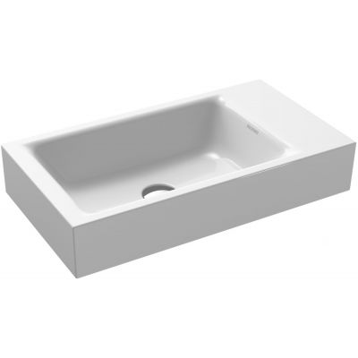 Kaldewei Puro 901206303001 umywalka 55x30 cm prostokątna ścienna biała