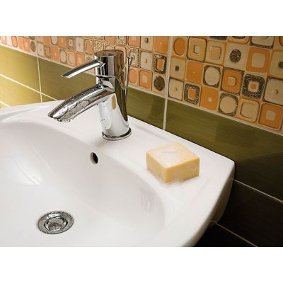 Koło Idol M11155000 umywalka 54.5x42.5 cm półokrągła ścienna biała