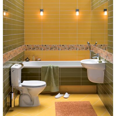 Koło Idol M11155000 umywalka 54.5x42.5 cm półokrągła ścienna biała