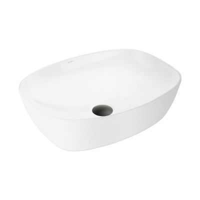 Ksuro 103 20008000 umywalka 49.5x38.5 cm prostokątna nablatowa biała