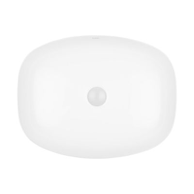 Ksuro 103 20008000 umywalka 49.5x38.5 cm prostokątna nablatowa biała