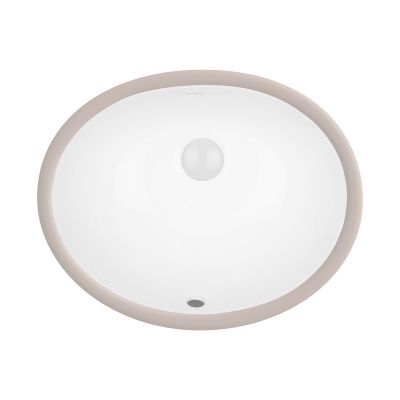 Ksuro 108 20813000 umywalka 38x30 cm owalna podblatowa biała