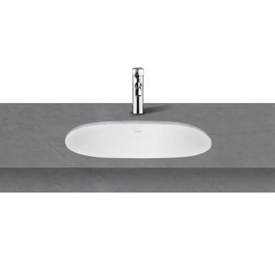 Ksuro 109 20014000 umywalka 49.5x35 cm owalna podblatowa biała