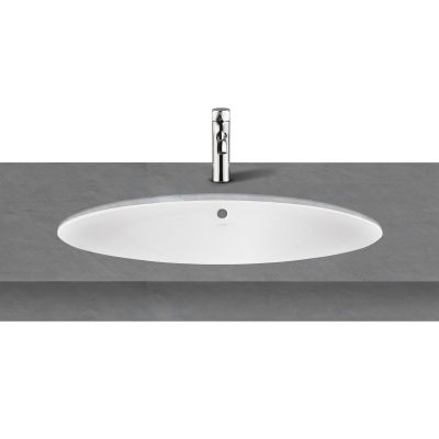 Ksuro 110 20815000 umywalka 68x34 cm owalna podblatowa biała