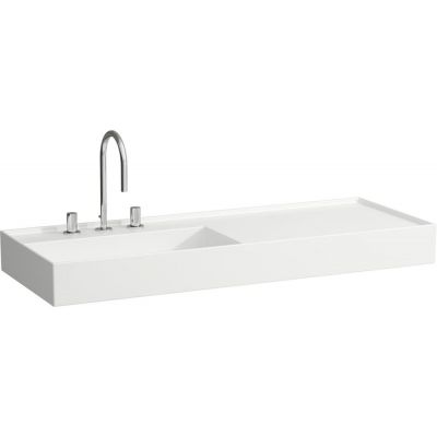 Laufen Kartell H8133320001121 umywalka 120x46 cm prostokątna meblowa biała