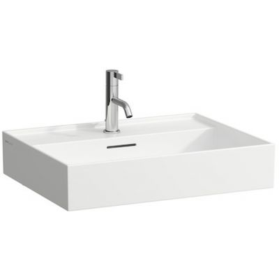 Laufen Kartell H8163330001091 umywalka 60x46 cm prostokątna nablatowa biała