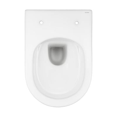 Oltens Jog 42001000 miska wc wisząca bez kołnierza biały połysk