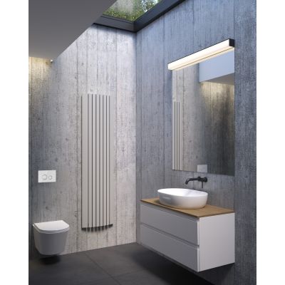 Oltens Hamnes 40820000 umywalka 60.5x41.5 cm owalna nablatowa biała