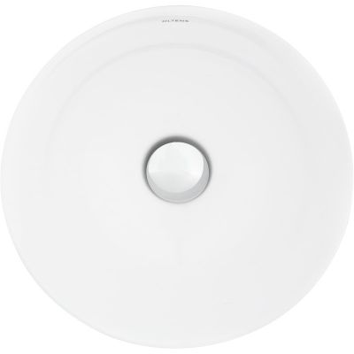 Oltens Jagala 40317000 umywalka 32x32 cm okrągła nablatowa biała