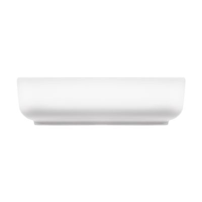 Oltens Hadsel 40808000 umywalka 50x40 cm prostokątna nablatowa biała