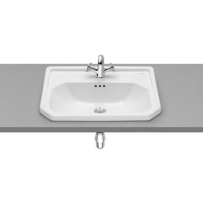 Roca Carmen A3270A5000 umywalka 60x45 cm prostokątna wpuszczana biała