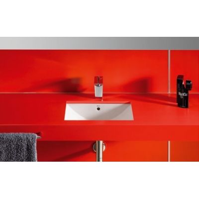 Roca Diverta A327114S00 umywalka 50x38 cm prostokątna wpuszczana-podblatowa biała