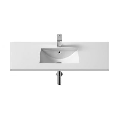 Roca Diverta A327114S00 umywalka 50x38 cm prostokątna wpuszczana-podblatowa biała