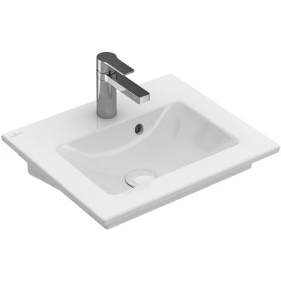 Villeroy & Boch Venticello 41245001 umywalka 50x42 cm prostokątna ścienna-meblowa biała