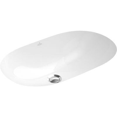 Villeroy & Boch O.Novo 41626001 umywalka 60x35 cm owalna podblatowa biała