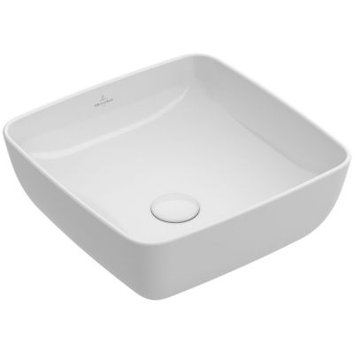 Villeroy & Boch Artis 41784101 umywalka 41x41 cm kwadratowa nablatowa biała