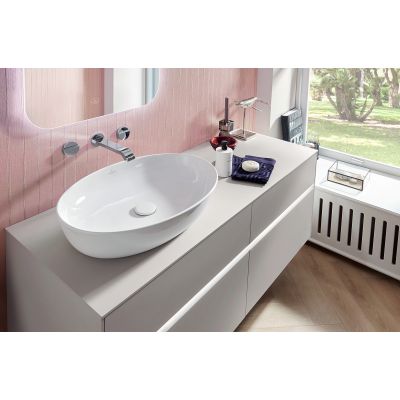 Villeroy & Boch Artis 419861R1 umywalka 61x41 cm owalna nablatowa biała