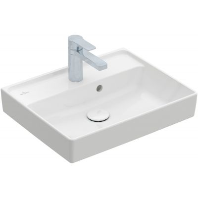 Villeroy & Boch Collaro 43345G01 umywalka 50x40 cm prostokątna ścienna-meblowa biała