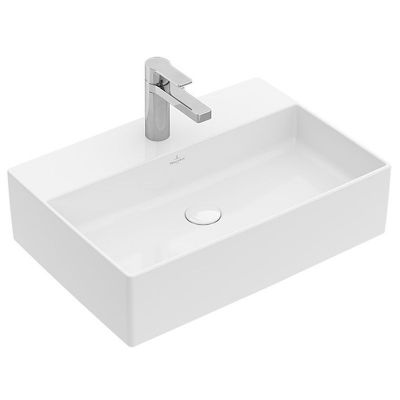 Villeroy & Boch Memento 2.0 4A075001 umywalka 50x42 cm prostokątna nablatowa biała