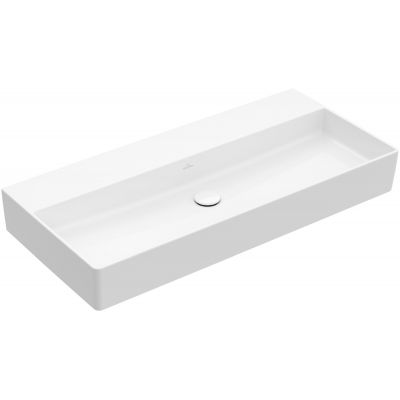Villeroy & Boch Memento 2.0 4A221F01 umywalka 100x47 cm prostokątna ścienna-meblowa biała