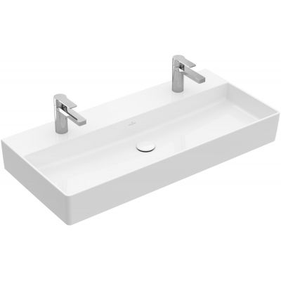 Villeroy & Boch Memento 2.0 4A221K01 umywalka 100x47 cm prostokątna ścienna-meblowa biała