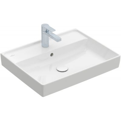 Villeroy & Boch Collaro 4A336001 umywalka 60x47 cm prostokątna ścienna-meblowa biała